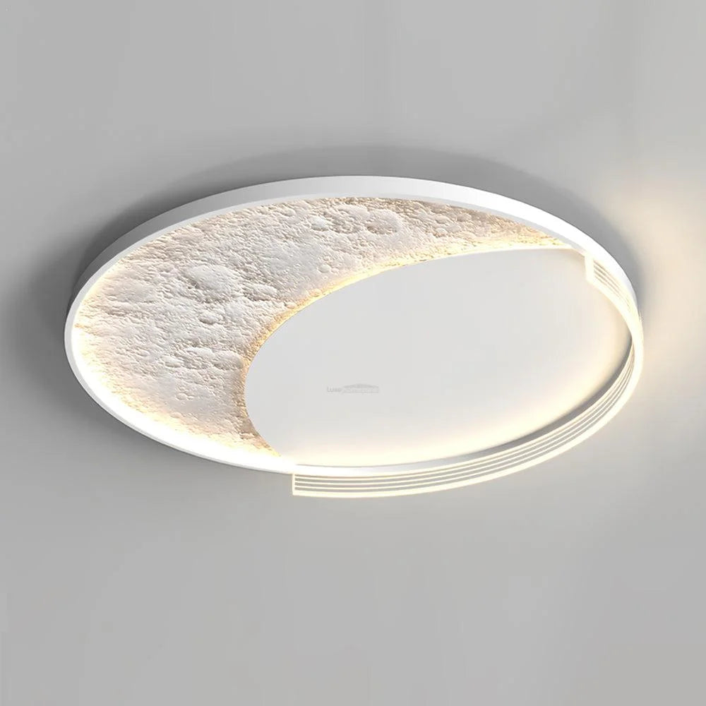 Lunar Led Ceiling Lamp  ∅ 19.7″ - Flush Mounts, Luna-1-Yiosilamp