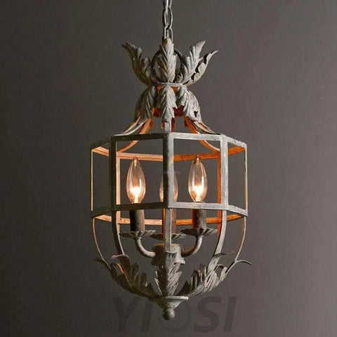 Lustre Retro Cage Chandelier Φ 11″ - Genteel-1-Yiosilamp