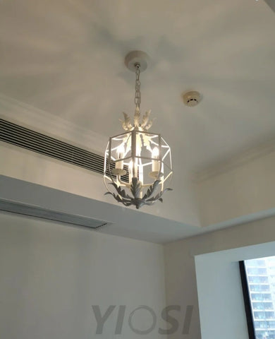 Lustre Retro Cage Chandelier Φ 11″ - Genteel-1-Yiosilamp