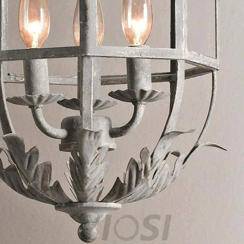 Lustre Retro Cage Chandelier Φ 11″ - Genteel-1-Yiosilamp