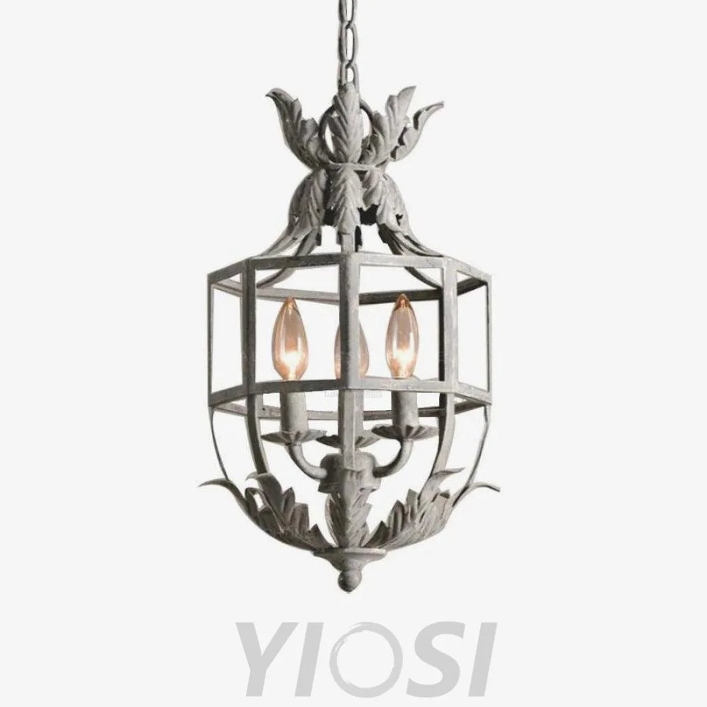 Lustre Retro Cage Chandelier Φ 11″ - Genteel-1-Yiosilamp