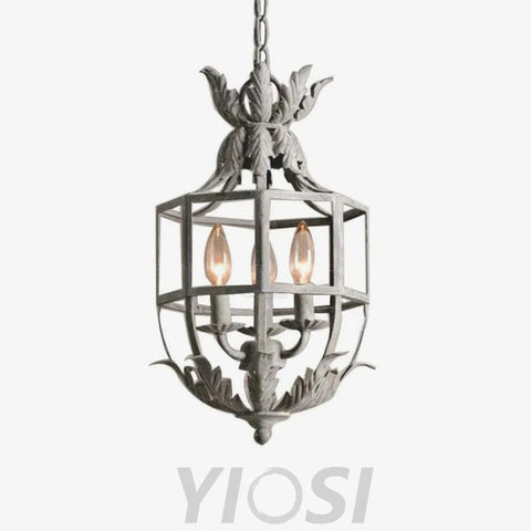 Lustre Retro Cage Chandelier Φ 11″ - Genteel-1-Yiosilamp