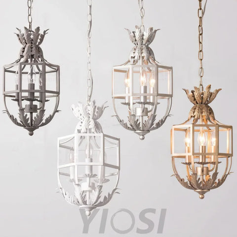 Lustre Retro Cage Chandelier Φ 11″ - Genteel-1-Yiosilamp