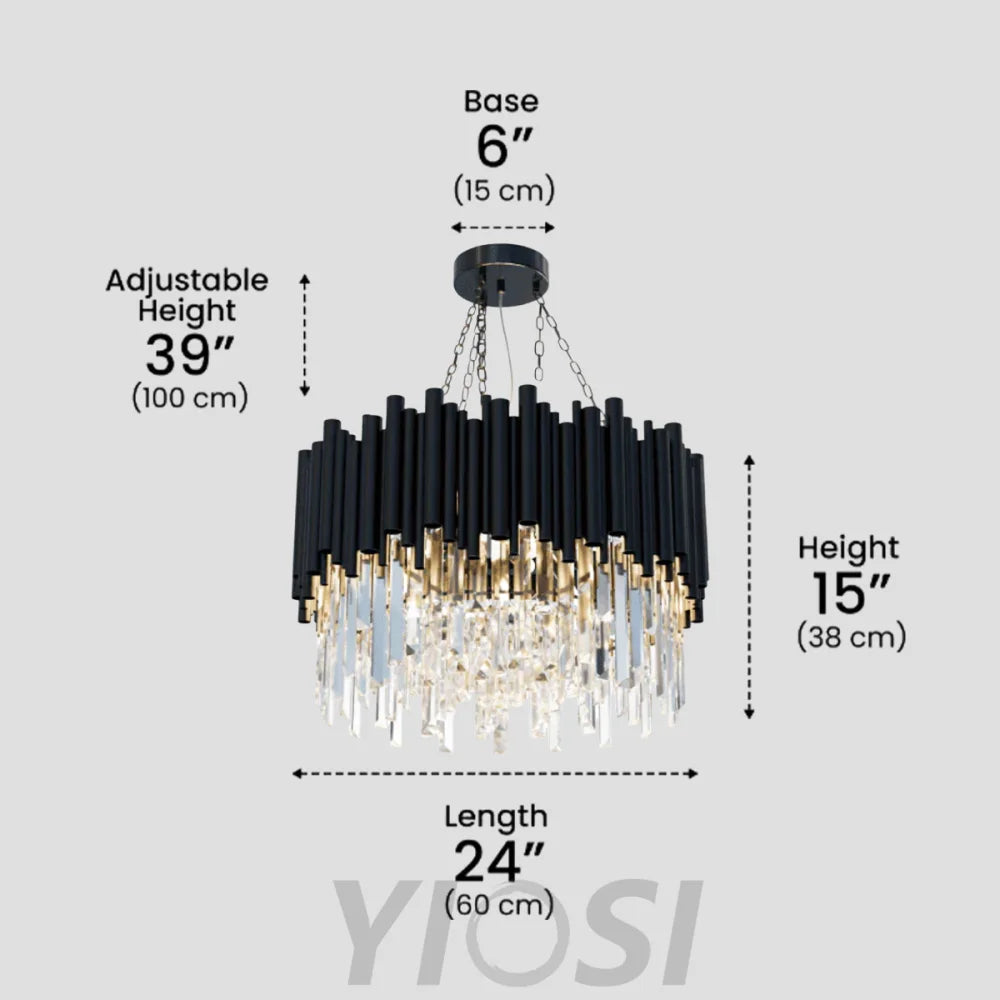 Luxury Crystals Chandelier - Crystals-1-Yiosilamp