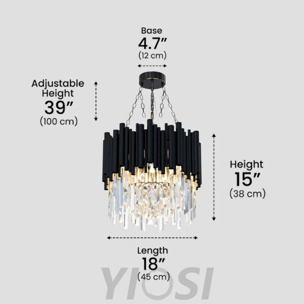 Luxury Crystals Chandelier - Crystals-1-Yiosilamp