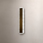 Madison Natural Stone Wall Sconce 3.5" – lights off