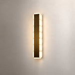 Madison Natural Stone Wall Sconce 3.5" – lights on