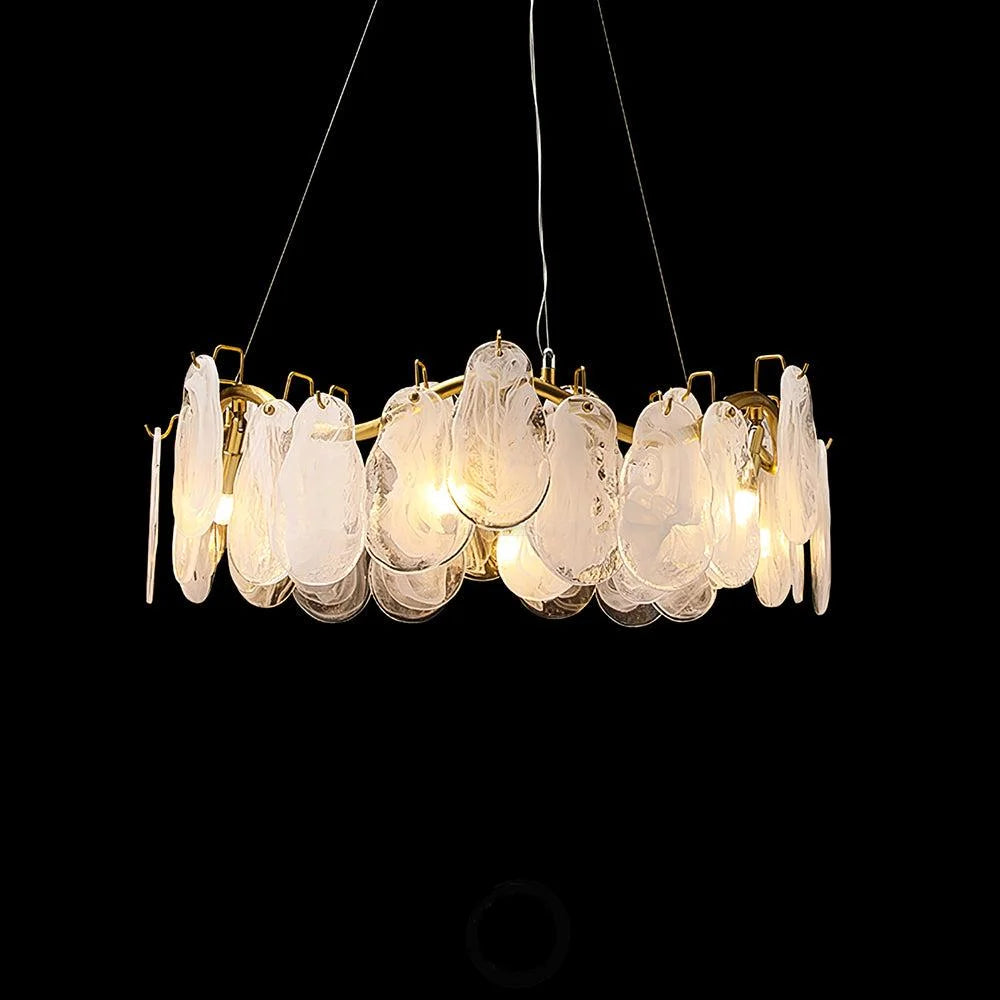Mahina Cloud Round/Linear Chandelier - Cylinder-1-Yiosilamp