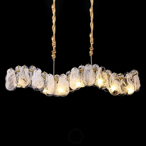 Mahina Cloud Round/Linear Chandelier - Cylinder-1-Yiosilamp