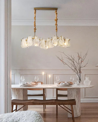 Mahina Cloud Round/Linear Chandelier - Cylinder-1-Yiosilamp