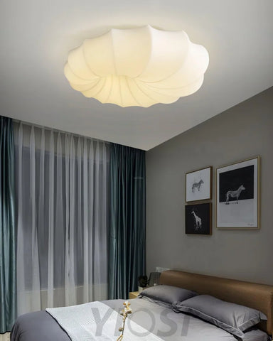 Malibu Ceiling Lamp  ∅ 19.6″ - Bubble, Flush Mounts, White-1-Yiosilamp