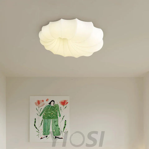 Malibu Ceiling Lamp  ∅ 19.6″ - Bubble, Flush Mounts, White-1-Yiosilamp