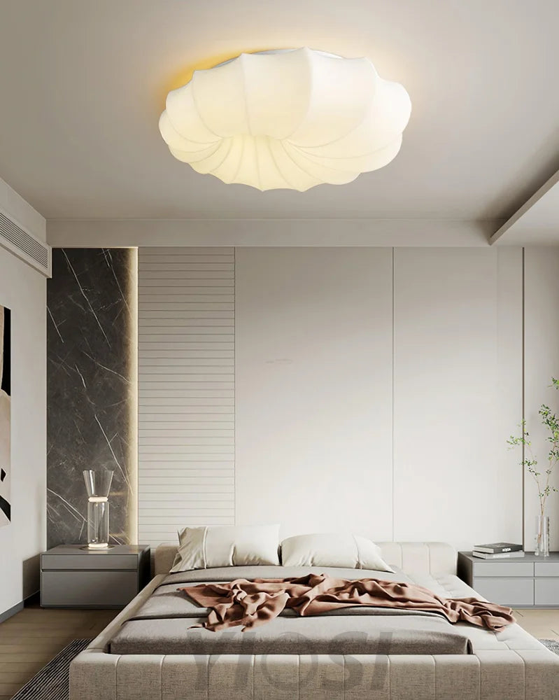 Malibu Ceiling Lamp  ∅ 19.6″ - Bubble, Flush Mounts, White-1-Yiosilamp