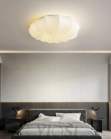 Malibu Ceiling Lamp  ∅ 19.6″ - Bubble, Flush Mounts, White-1-Yiosilamp