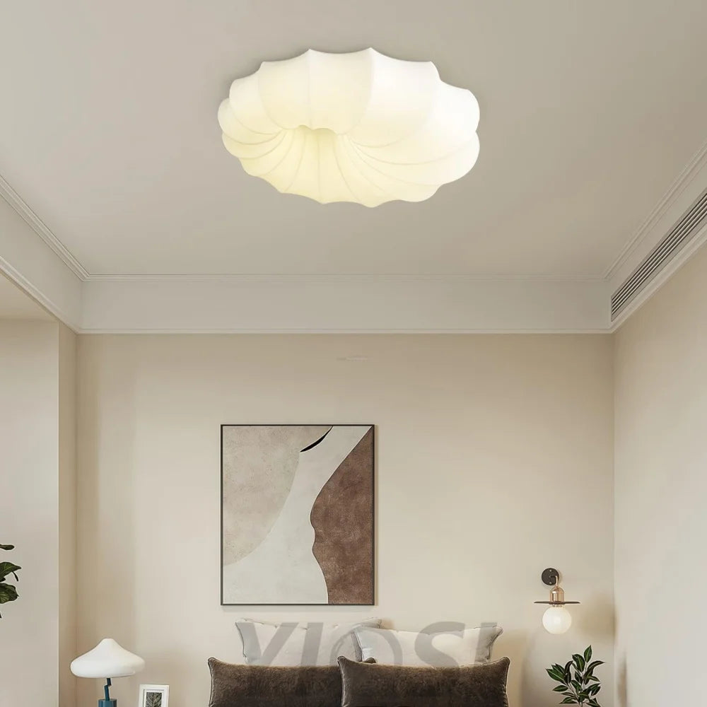 Malibu Ceiling Lamp  ∅ 19.6″ - Bubble, Flush Mounts, White-1-Yiosilamp