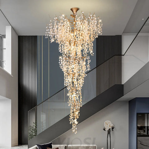 chandelier entryway