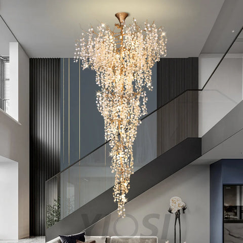 chandelier entryway