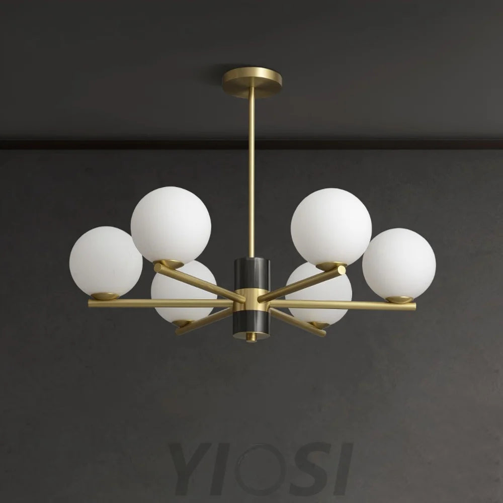 Marais Chandelier with 6/8/15 heads - Bend-1-Yiosilamp
