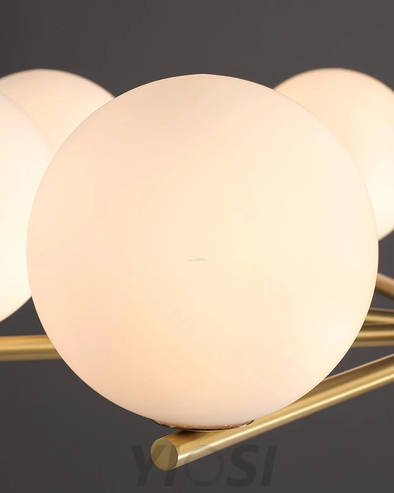 Marais Chandelier with 6/8/15 heads - Bend-1-Yiosilamp