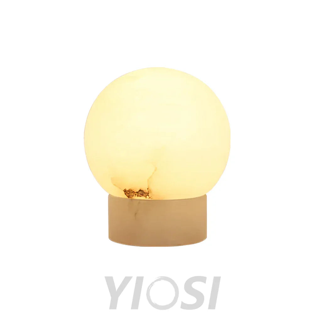 Marble Ball Table Lamp