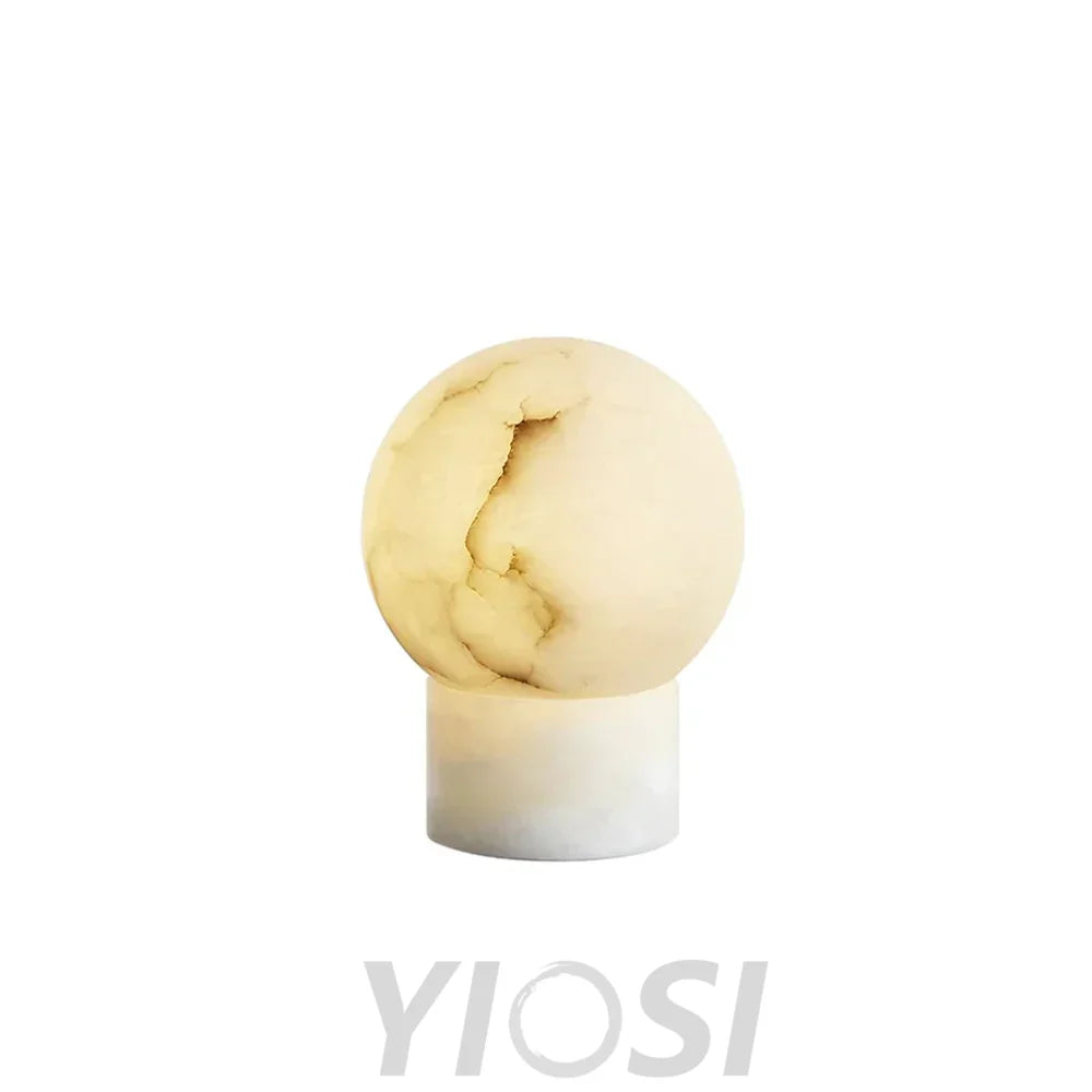 Marble Ball Table Lamp