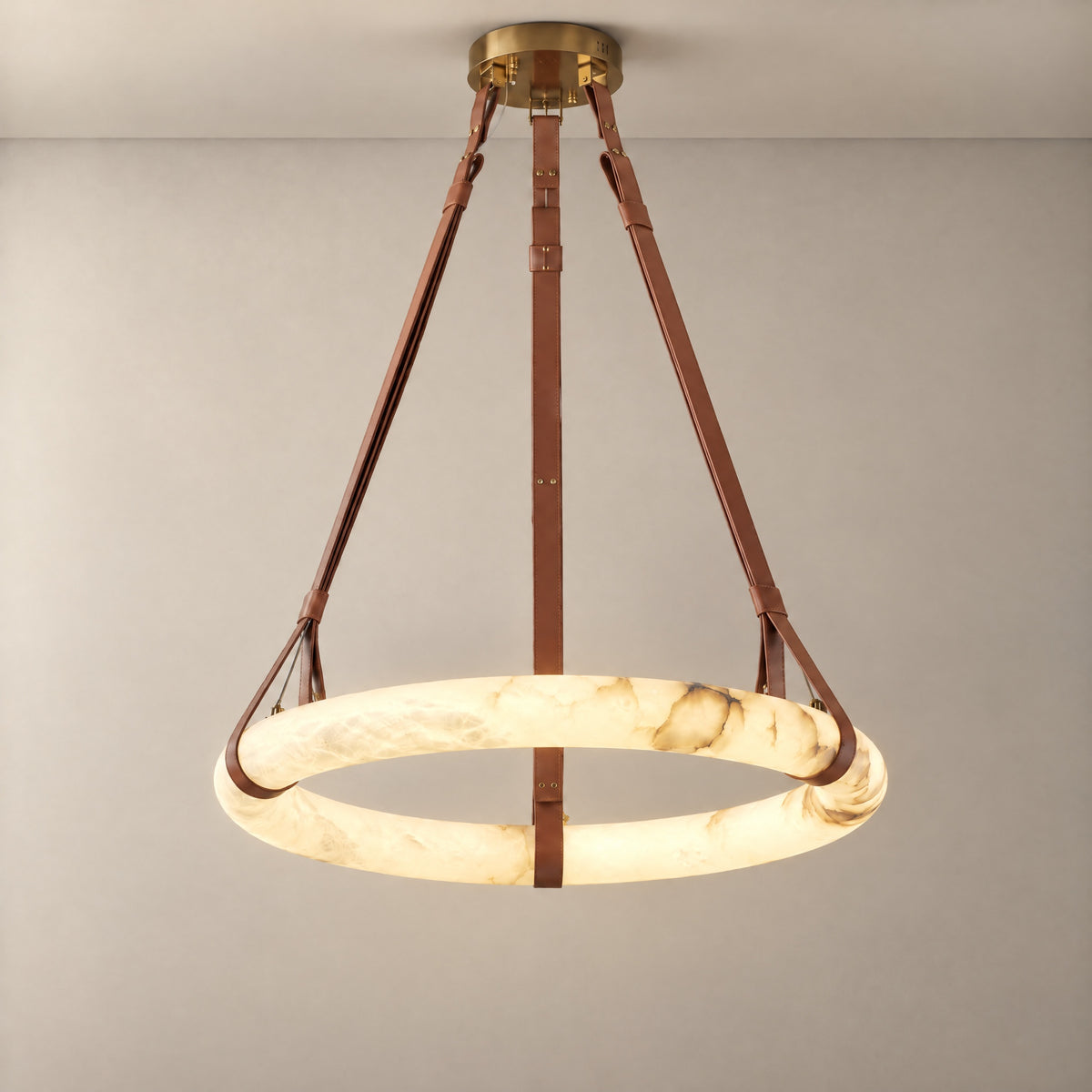 Marble Belt Round Hanger