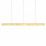 Marble Cylinder Linear Dining Pendant L1100 - Copper