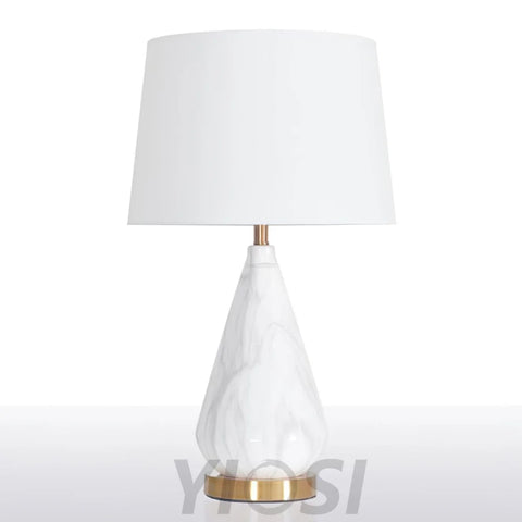 Marble Diamond Table Lamp - Alabaster-1-Yiosilamp