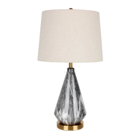 Marble Diamond Table Lamp - Alabaster-1-Yiosilamp