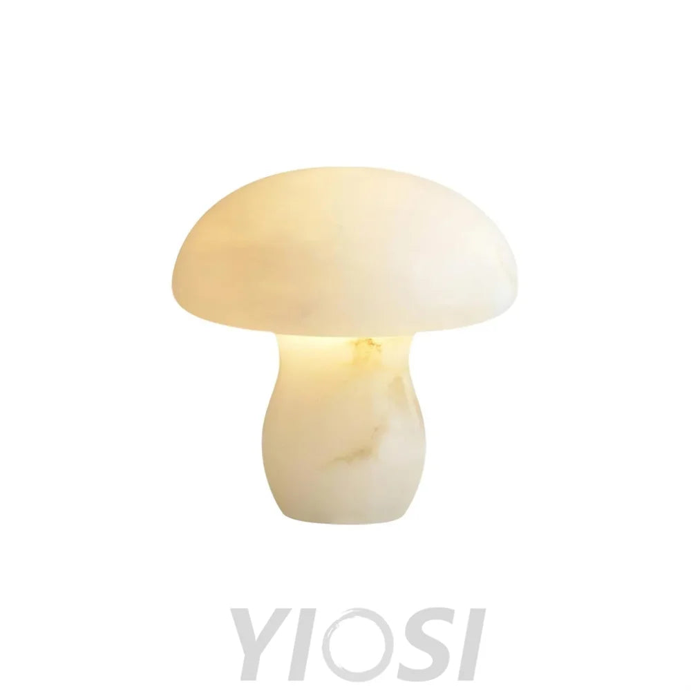 Marble Mushroom Table Lamp