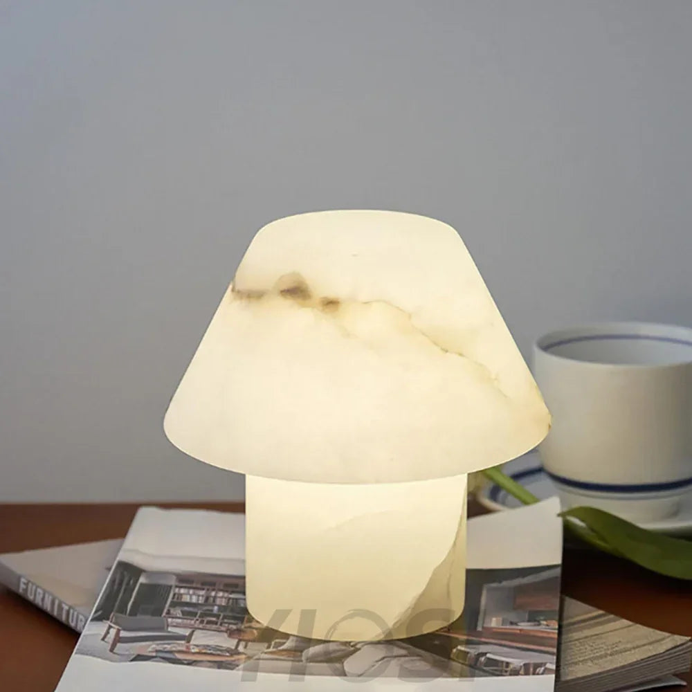 Marble Petra Stone House Table Lamp