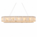Marble Slice Chandelier Long 1370