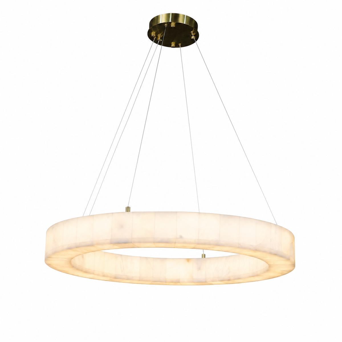 Marble Slice Chandelier Long Model L1370 - Change Supplier