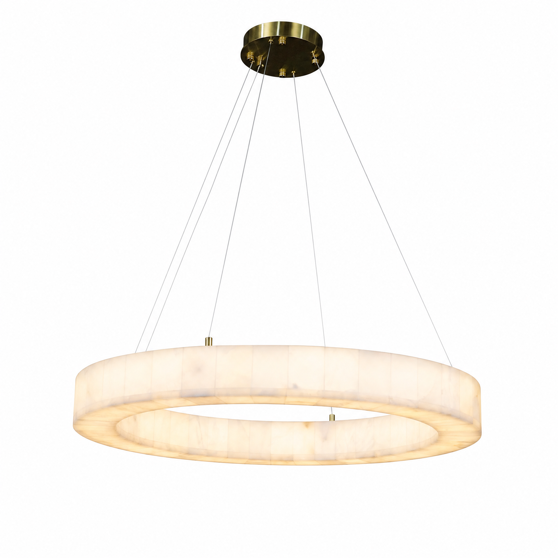 Marble Slice Chandelier Long Model L1370 - Change Supplier