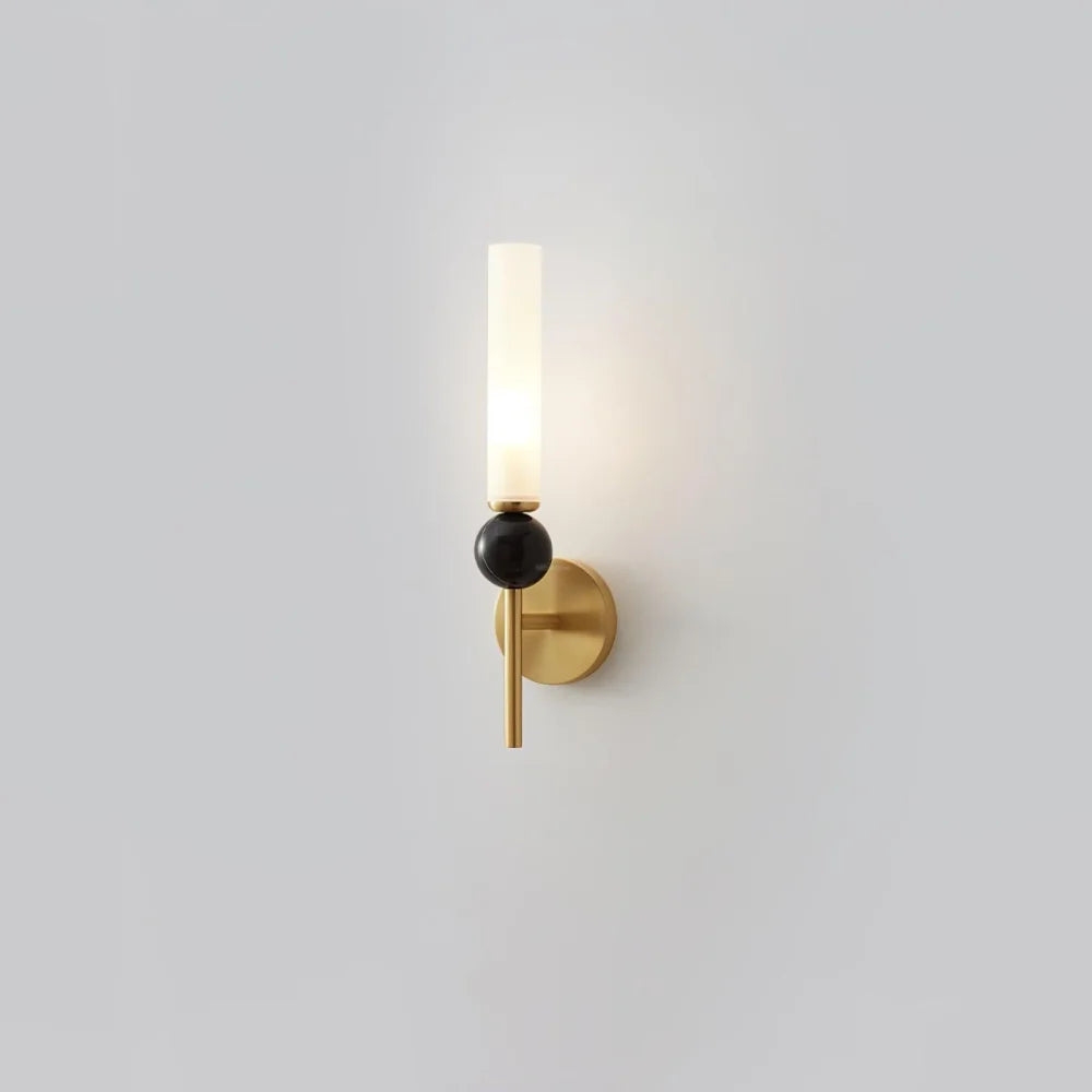 Marble Vertical Alabaster Wall Sconce - Yiosilamp