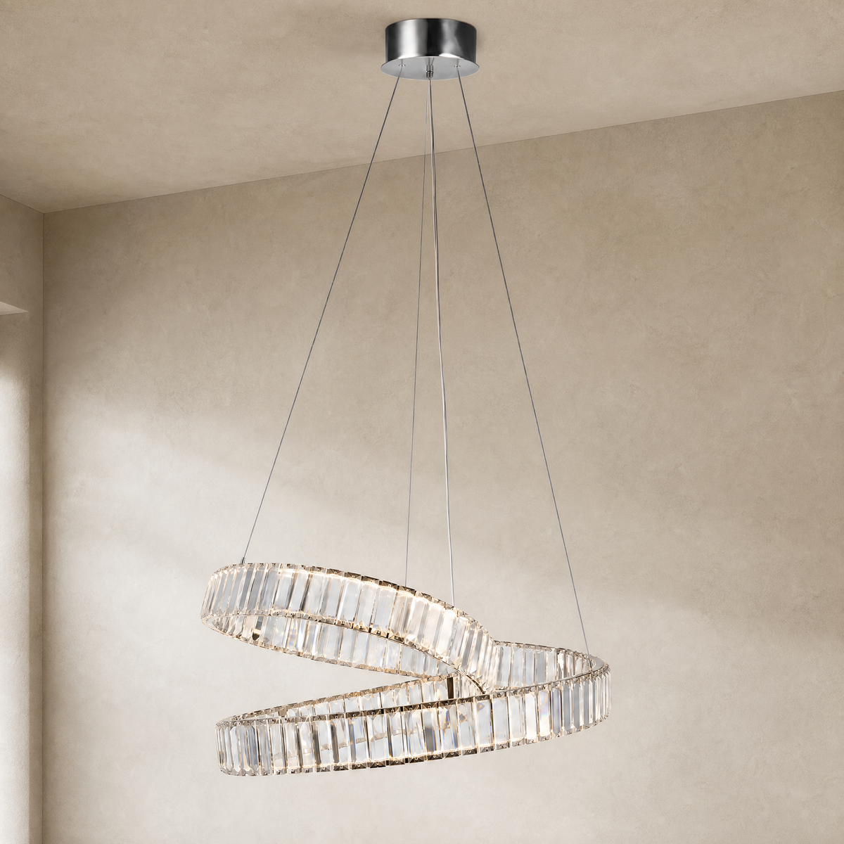 Marea Chrome Chandelier