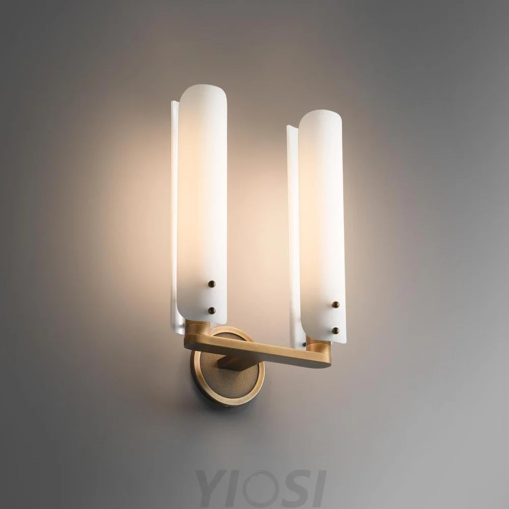 crystal wall sconce