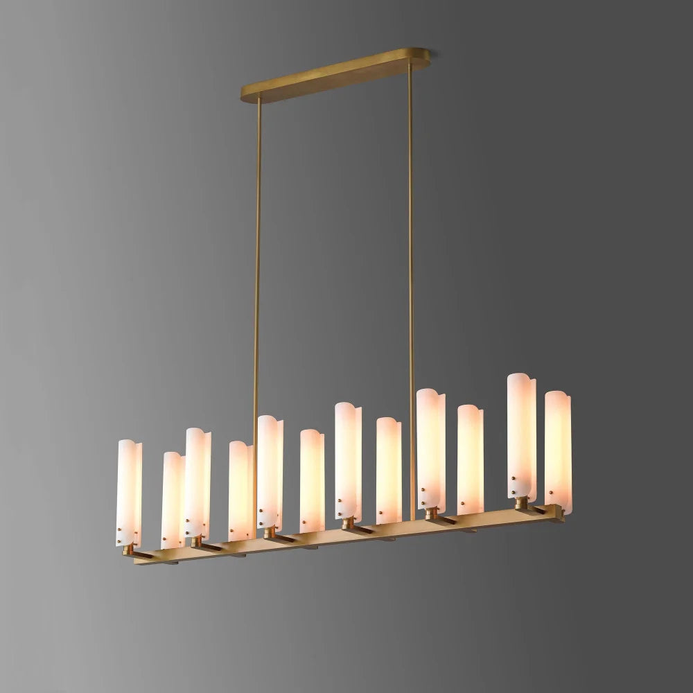 brass crystal chandelier