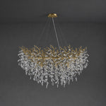 Marquise Branch Semicircle Round Pendant 1200 - Copper – lights off