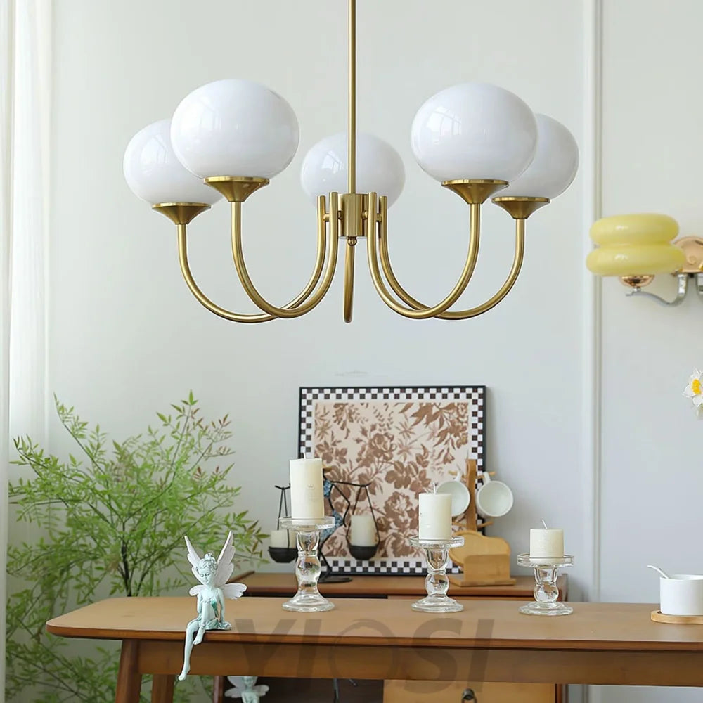 Marshmallow Chandelier 18''  26'' - Yiosilamp
