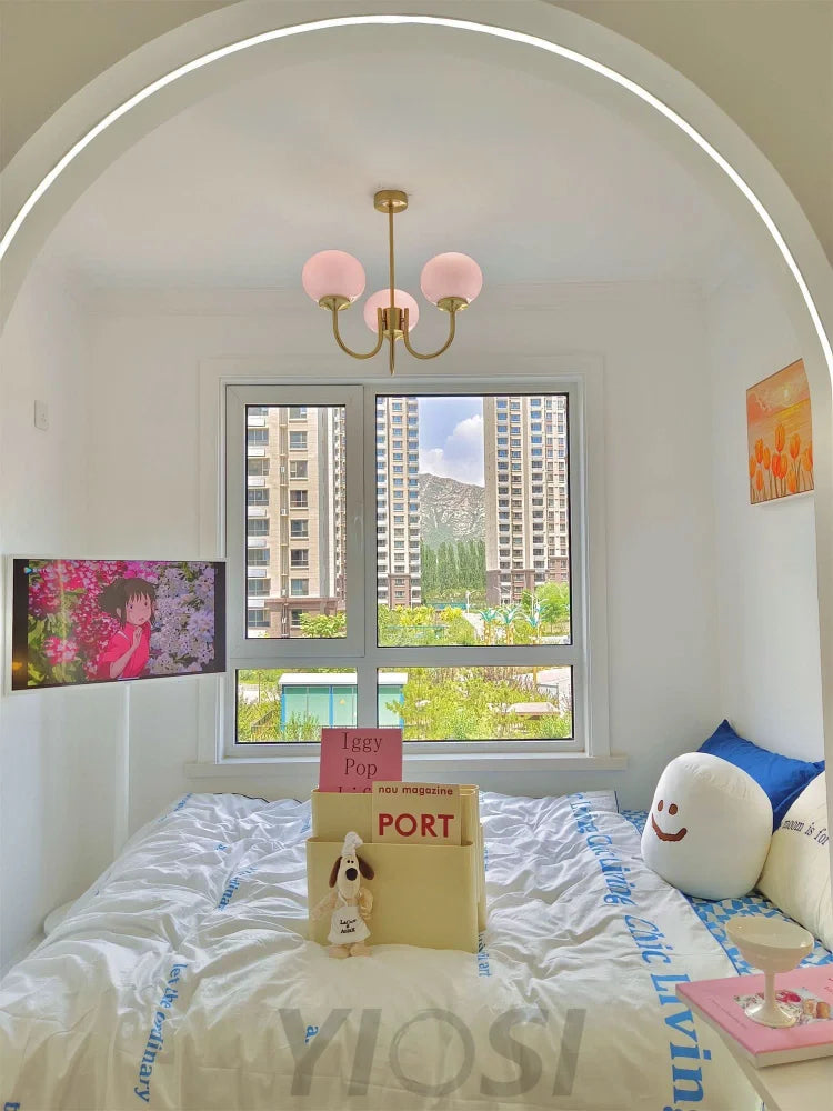 Marshmallow Chandelier 18''  26'' - Yiosilamp