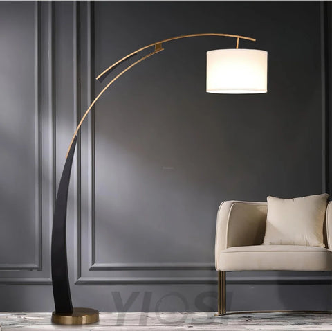 Matterhorn Arc Floor Lamp  L 47.2″ - Bent-1-Yiosilamp