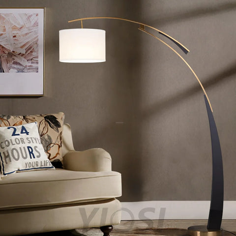 Matterhorn Arc Floor Lamp  L 47.2″ - Bent-1-Yiosilamp