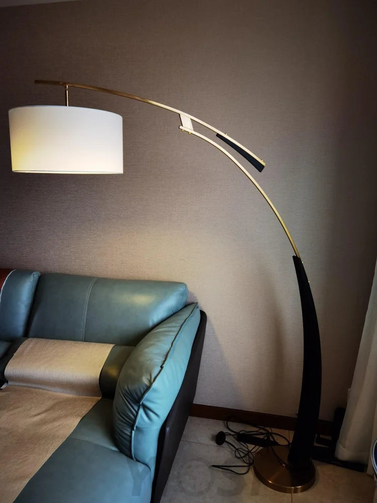 Matterhorn Arc Floor Lamp  L 47.2″ - Bent-1-Yiosilamp