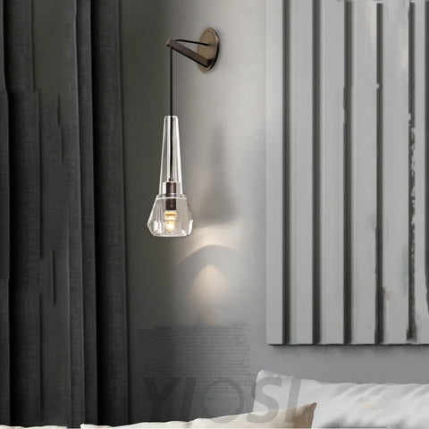 wall mounted bedside lamp