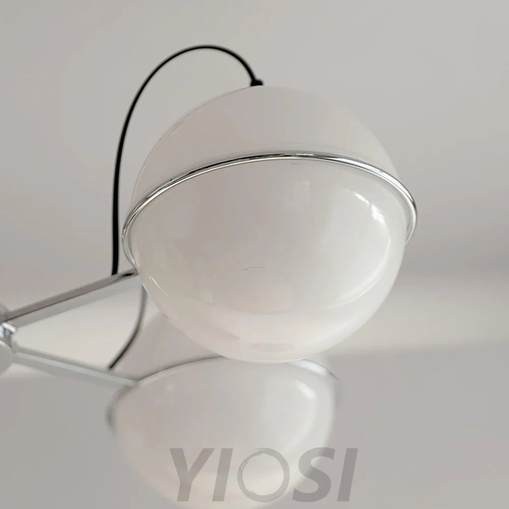 McCarren Chandelier ∅ 20.5″ - Bend, Marshmallow Chandelier-1-Yiosilamp