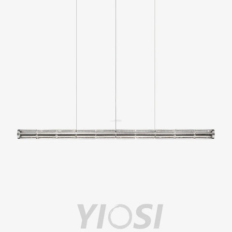 Mcdade Segmented Glass LinearChandelier - Bar-1-Yiosilamp