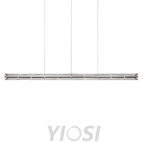 Mcdade Segmented Glass LinearChandelier - Bar-1-Yiosilamp