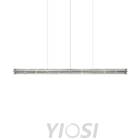 Mcdade Segmented Glass LinearChandelier - Bar-1-Yiosilamp