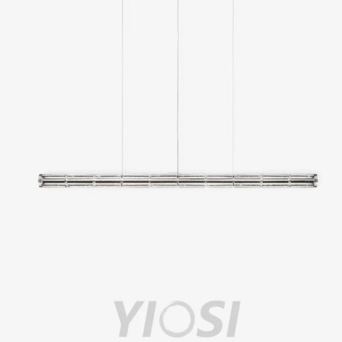 Mcdade Segmented Glass LinearChandelier - Bar-1-Yiosilamp